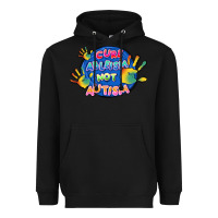 Black Cure ableism not Autism Heavyweight Hoodie - FaDigitalArtStudio