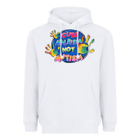 White Cure ableism not Autism Heavyweight Hoodie - FaDigitalArtStudio