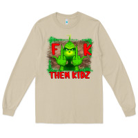 Mushroom Fuck Them Kids Grinch Long Sleeve Tee - Bettercallsaul