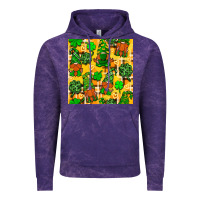 Cloud Purple St. Patricks gnomies seamless pattern Vintage Hoodie - BundleAndBundleShop