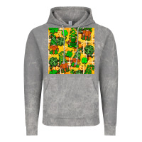 Cloud Rock St. Patricks gnomies seamless pattern Vintage Hoodie - BundleAndBundleShop