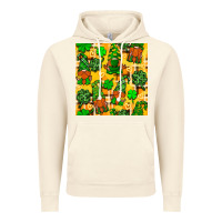 Vintage Artic St. Patricks gnomies seamless pattern Vintage Hoodie - BundleAndBundleShop