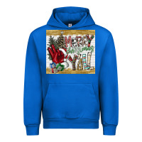 Cobalt merry christmas y'all Urban Hoodie - CowhideDigitalArt