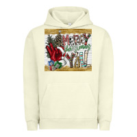 Pigment Pistachio merry christmas y'all Urban Hoodie - CowhideDigitalArt