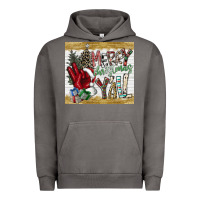 Pigment Tornado merry christmas y'all Urban Hoodie - CowhideDigitalArt