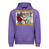 Tulip merry christmas y'all Urban Hoodie - CowhideDigitalArt
