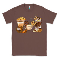 Chestnut Bakery Coffee Cups With Cookie Bbs Classic Tee - BundleAndBundleShop