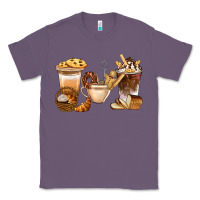 Lavender Bakery Coffee Cups With Cookie Bbs Classic Tee - BundleAndBundleShop