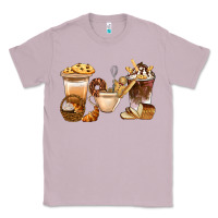 Lilac Bakery Coffee Cups With Cookie Bbs Classic Tee - BundleAndBundleShop