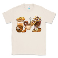 Natural Bakery Coffee Cups With Cookie Bbs Classic Tee - BundleAndBundleShop