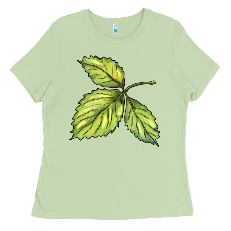 Green Leaf Ladies Tee by BarkalooDesign | Teevron