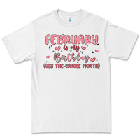 White february is my birthday yes the whole month malia Premium Tee - MaliasSmallBusiness