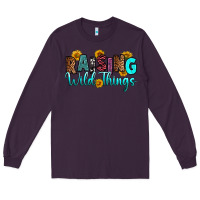 Plum raising wild things Long Sleeve Tee - RanaPortraitStore