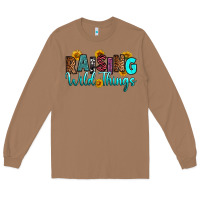 Toasted Coconut raising wild things Long Sleeve Tee - RanaPortraitStore