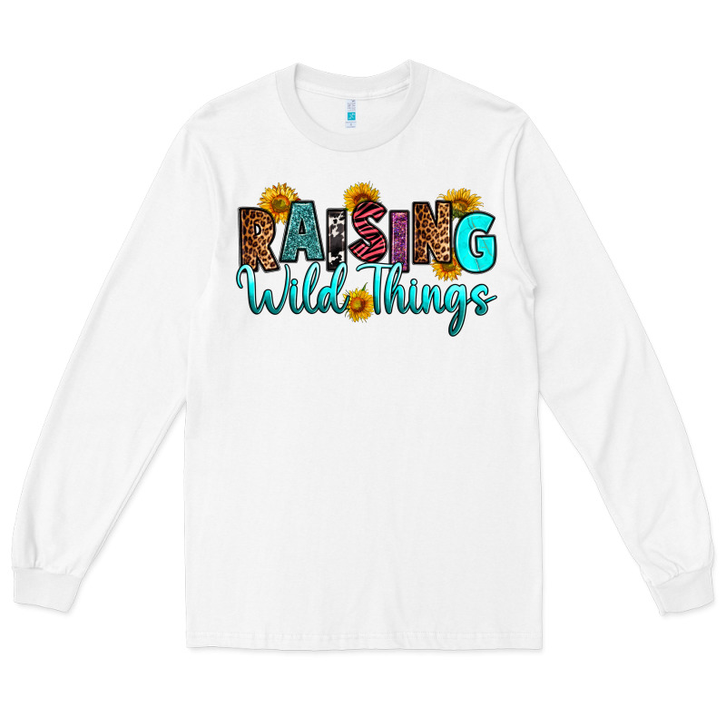 Raising Wild Things Long Sleeve Tee by RanaPortraitStore | Teevron