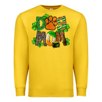 St. Patricks Dog Mom Premium Sweatshirt | Teevron