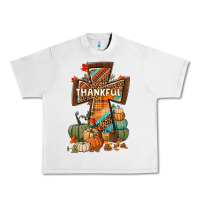 Lunar Rock thankful fall cross Urban Heavy Tee - BundleAndBundleShop