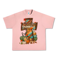 Salmon thankful fall cross Urban Heavy Tee - BundleAndBundleShop