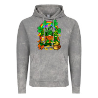 Cloud Rock st. patricks gnomes truck with rainbow Vintage Hoodie - BundleAndBundleShop