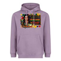 Lavender Juneteenth black teacher magic Heavyweight Hoodie - FaDigitalArtStudio