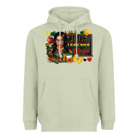 Matcha Juneteenth black teacher magic Heavyweight Hoodie - FaDigitalArtStudio