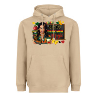Mushroom Juneteenth black teacher magic Heavyweight Hoodie - FaDigitalArtStudio