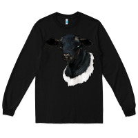 Black dorper sheep Long Sleeve Tee - RanaPortraitStore