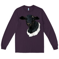 Plum dorper sheep Long Sleeve Tee - RanaPortraitStore
