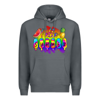 Rock Hello Summer Tie Dye Premium Hoodie - CowCowDesign
