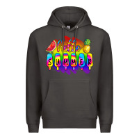 Smoke Hello Summer Tie Dye Premium Hoodie - CowCowDesign