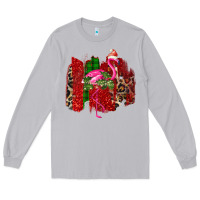 Moon Dust Christmas Flamingo Long Sleeve Tee - Bettercallsaul