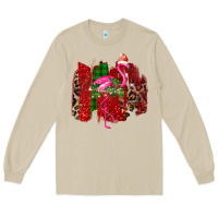 Mushroom Christmas Flamingo Long Sleeve Tee - Bettercallsaul
