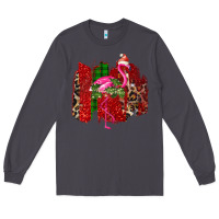 Smoke Christmas Flamingo Long Sleeve Tee - Bettercallsaul
