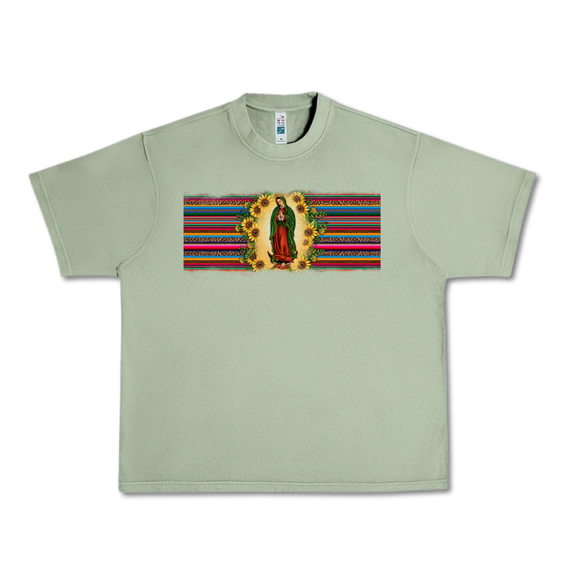 Lady Of Guadalupe  Sunflower Urban Heavy Tee by JahusDesignShop | Teevron