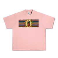Salmon lady of Guadalupe  sunflower Urban Heavy Tee - JahusDesignShop