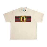 Sandshell lady of Guadalupe  sunflower Urban Heavy Tee - JahusDesignShop