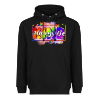 Black Always be kind Heavyweight Hoodie - FaDigitalArtStudio