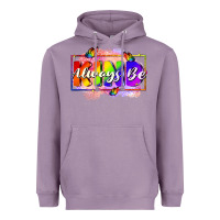 Lavender Always be kind Heavyweight Hoodie - FaDigitalArtStudio