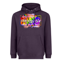 Plum Always be kind Heavyweight Hoodie - FaDigitalArtStudio