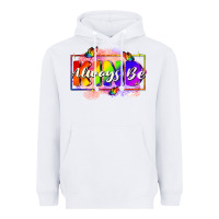 White Always be kind Heavyweight Hoodie - FaDigitalArtStudio