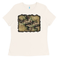 Bone camouflage glitter background Ladies Tee - Jasminsmagicworld