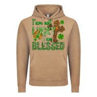 Vintage Coffee I Am Not Lucky I Am Blessed St. Patricks Vintage Hoodie - BundleAndBundleShop