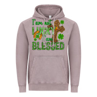 Vintage Zinc I Am Not Lucky I Am Blessed St. Patricks Vintage Hoodie - BundleAndBundleShop