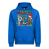 Cobalt Santas Favorite PCA Patient Care Assistant Urban Hoodie - CowhideDigitalArt