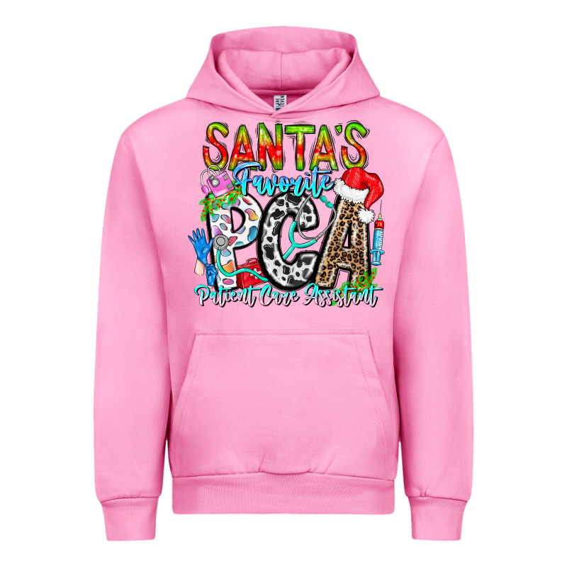 Santas Favorite Pca Patient Care Assistant Urban Hoodie by CowhideDigitalArt | Teevron