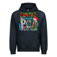 Navy Santas Favorite PCA Patient Care Assistant Urban Hoodie - CowhideDigitalArt