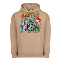 Pigment Burro Santas Favorite PCA Patient Care Assistant Urban Hoodie - CowhideDigitalArt