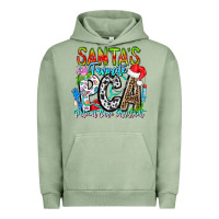 Pigment Oil Green Santas Favorite PCA Patient Care Assistant Urban Hoodie - CowhideDigitalArt