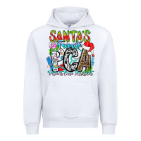 White Santas Favorite PCA Patient Care Assistant Urban Hoodie - CowhideDigitalArt