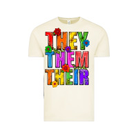Vintage Arctic They Them Their Pride LGBTQ Vintage Tee - BundleAndBundleShop